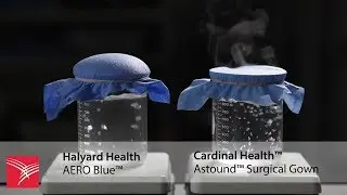 Astound&trade; Surgical Gown vs. Halyard Health AERO Blue&trade; Surgical Gown Demonstration Video
