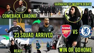 Chelsea Arrived 🚨:Wembley on the Line!⛔ ChelseNorth London Mission | Carabao Cup Semi-Final Preview✅