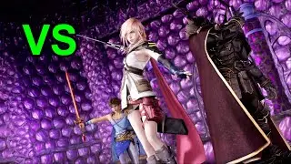 Final Fantasy Dissidia NT Online Match Cloud, Lightning, Y'shtola [VS] Lightning, Bartz, Golbez