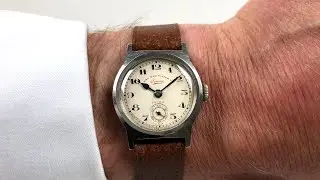 West End Watch Co 'Sowar' with Taubert Fils Case circa 1940