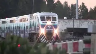 Sounder #79 (Old Cab Car at end)