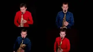 America. From West Side Story. L. Bernstein. Split Quartet