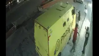 As&iacute; robaron un carro de valores en Santa Marta