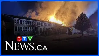School in Prevost, Que. completely destroyed by fire