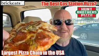 🍕 ОБЗОР Hunt Brothers Pizza 🍕 &mdash; Впервые попробовал КРУПНЕЙШУЮ сеть пиццерий в США! 🇺🇸 | brickeats