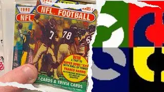 Opening four packs of cards! 1991 Classic Minors baseball and 1990 Score Series 1 Football!
