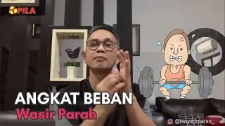 olahraga mengangkat beban akan memperparah wasir ❓❓😩
