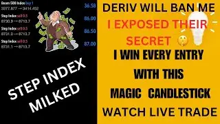 DERIV TOP SECRET EXPOSED. BEST STRATEGY FOR ALL DERIV ASSETS. WATCH MY SECRET.