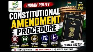 constitutional amendment procedure ,indian polity