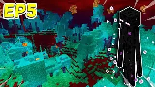 Minecraft: NETHER SURVIVAL LETS PLAY EP. 5 - HAVE WE FINALLY FOUND THE WARPED FOREST?!?
