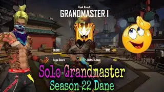 Solo grandmaster push season 22 | Gold to grandmaster in 18 Hours season 22 | #season22 #ffking