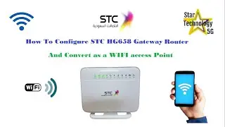 Как настроить маршрутизатор-шлюз STC HG658 и преобразовать его в точку доступа Wi-Fi