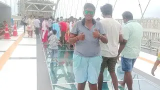 Walking on Glass over the Ocean -A unique experience of floating over the Sea in Kanyakumari,India🇮🇳