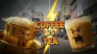 COFFEE vs TEA: The Ultimate Battle! ☕⚔️ (Funny 3D Animation)