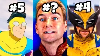 2024 Superhero Movies & TV Shows RANKED‼️(Worst to Best)