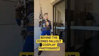 Behind the Scenes Cosplay Photoshoot at Hobbymania Sydney #fallout #shorts #cosplay
