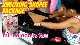 LUKEEY TV | VLOG #59 | Unboxing Shopee Package - Hello Kitty Mini Electric Fan