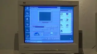 RETRO CRT Standby Suspend VS Power Off Mode Comparison Windows 95 in the BACKROOMS