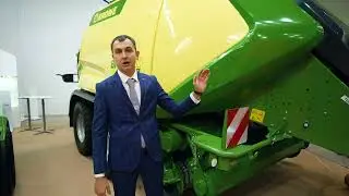 Krone Big Pack 1270 на выставке ЮгАгро 2023 - обзор характеристик крупнопакующего пресс-подборщика