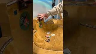 Fingerboard Wood Pool Bowl Sesh FlatFace Rendezvous 37 #fingerboarding #fingerboard #techdeck #fyp