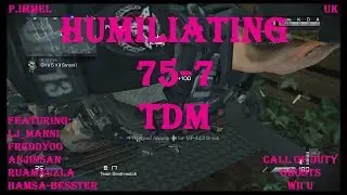 HUMILIATING 75-7 TDM Victory! - [CoD Ghosts Wii U] WiiMote GP (UK) #1