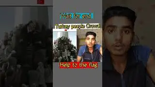 Turkey ky logo ka apny jahndy sy kitna pyar hy #flag #turkey #shorts #viral