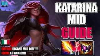 KATARINA MID SPIEGATA BENE 🔥 | Guida Completa ITA su Macro e Micro, League of Legends #01