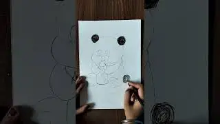 How to draw Pencil Drawing Cute Cartoon Character Baby Panda 🐼