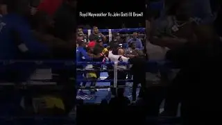 Floyd Mayweather Brawl Vs John Gotti III with immediate reaction from Floyd #floydmayweather #boxing