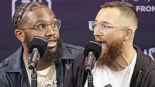 Jaron Ennis vs Cody Crowley &bull; Full INTENSE Press Conference & Face Off Video