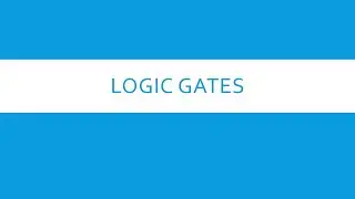 LOGIC GATES Explained #logicgates #digitalelectronics #vlsi