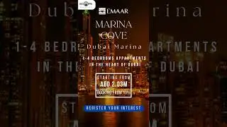 Marina Cove by Emaar | Luxury Apartments in Dubai Marina