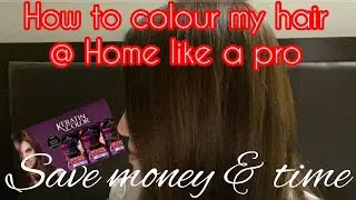 How to color your hair at home like a pro. Save money and time