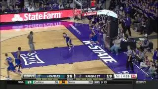Kansas at Kansas State | 2014-15 Big 12 MBB Highlights