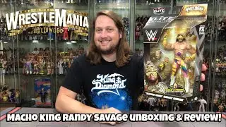 Macho King Randy Savage Wrestlemania Elite Unboxing & Review!