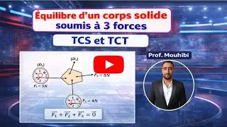 &Eacute;quilibre d&rsquo;un corps solide soumis &agrave; l&rsquo;action de 3 forces ⚖️ | Astuces + M&eacute;thode simple | Physique
