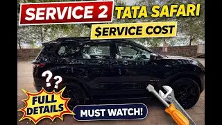 Tata Safari 2nd Service Cost & Experience | Avoid These Mistakes! #tatasafari #tata #automobile