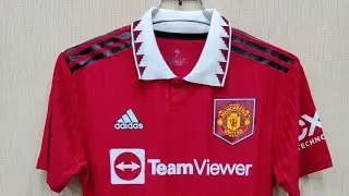 Man Utd Home Kit Player Version 22/23 Close View