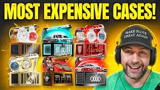 OPENING THE MOST 10 EXPENSIVE CASES IN ONE BATTLE!! (LuxDrop)