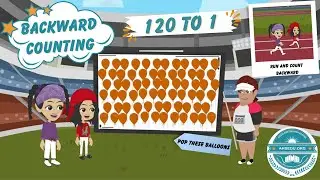 Backward Counting 1 to 120  | The Captain AHS-show | General Mathematics Lesson