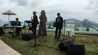 Lydia fly me to the moon cover by maison wedding band