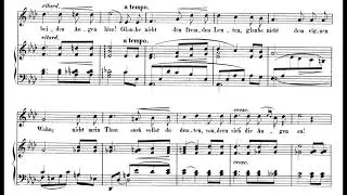 Warum willst du and’re fragen (C. Schumann) Score Animation