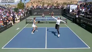 Jansen/Jones vs. Dizon/Wright - Women's Doubles GOLD Medal Match Highlights - PPA Red Rock Open 2023