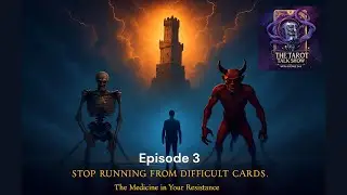 Stop Running from Difficult Tarot Cards | The Medicine in Your Resistance | Tarot Talk Show