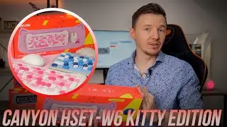 Canyon HSET-W6 Kitty Edition: бездротовий набір для навчання і розваг