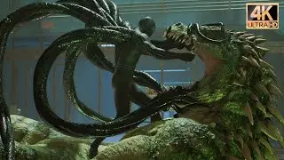 Spider-Man Webbed Black Suit Vs The Lizard (New Game+) - Marvel&rsquo;s Spider-Man 2 PS5 (4K60FPS)