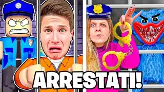 2 STORIE DI NINNA E MATTI CHE VENGONO ARRESTATI NELLA PRIGIONE CON I NOSTRI AMICI SU ROBLOX!👮🏻‍♀️