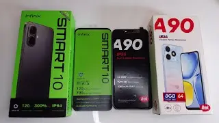 Infinix smart 10 против itel A90: тест скорости