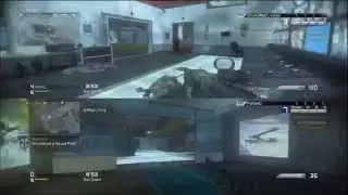 COD: Ghosts [splitscreen with CrupZzZ] gun game Myth_Fury (combat) knifed PS3