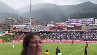 Minutos iniciales del partido Sport Huancayo vs Alianza Lima.